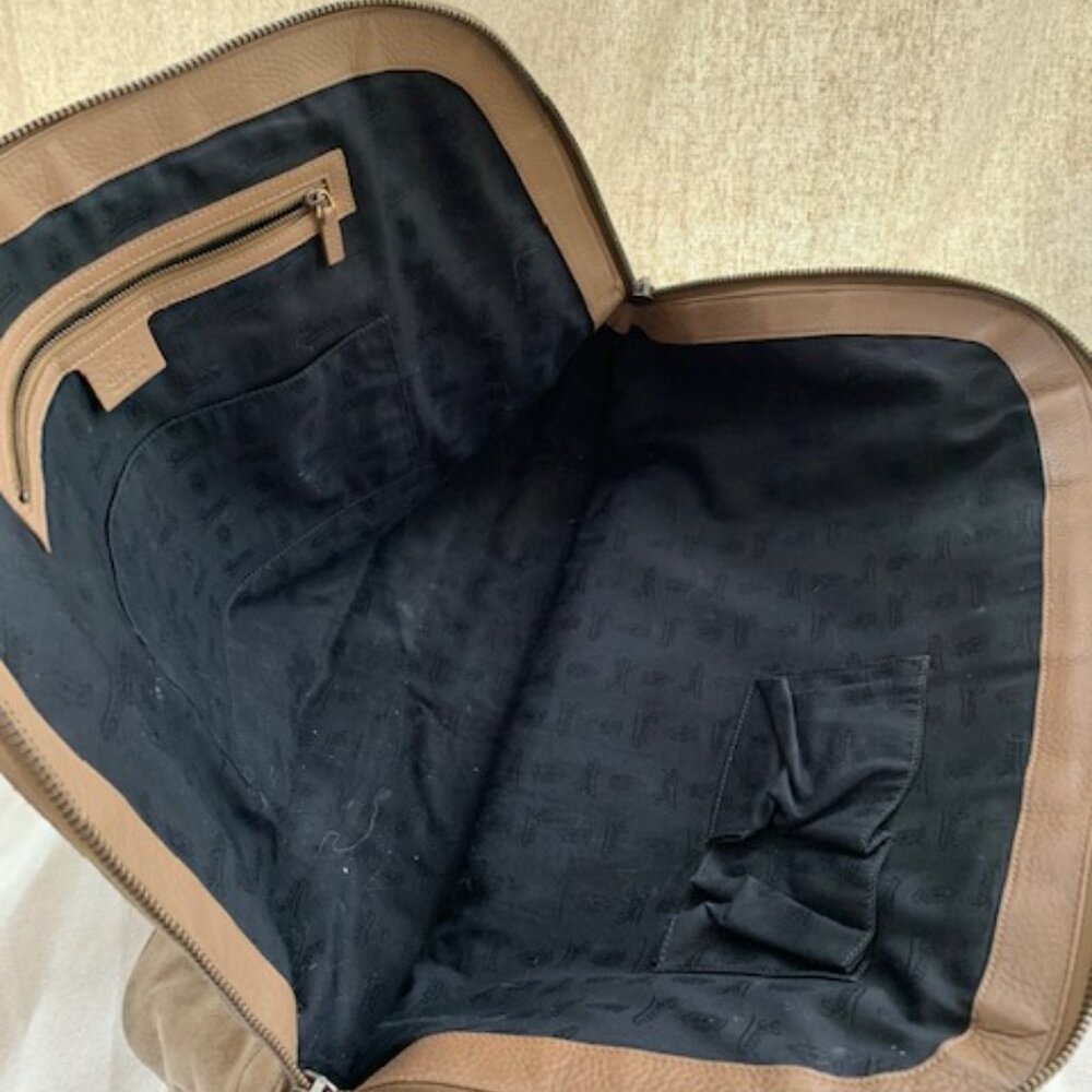 Gucci Tan Suede 1973 Top Handle Satchel - Picture 8 of 16